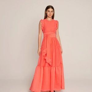 Baruni Serenity Dress (Salmon Color)